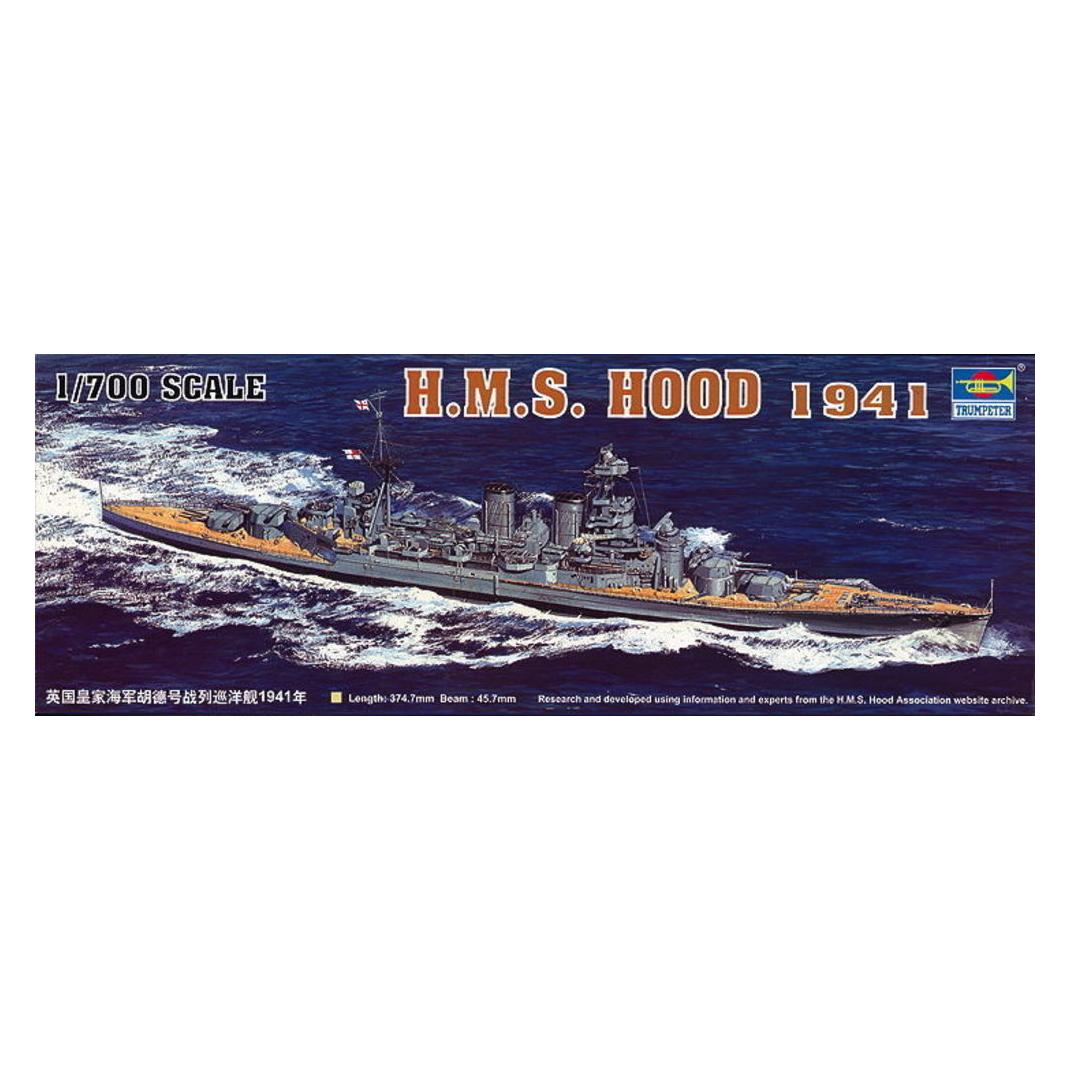 Trumpeter H.M.S Hood 1941 (05740)