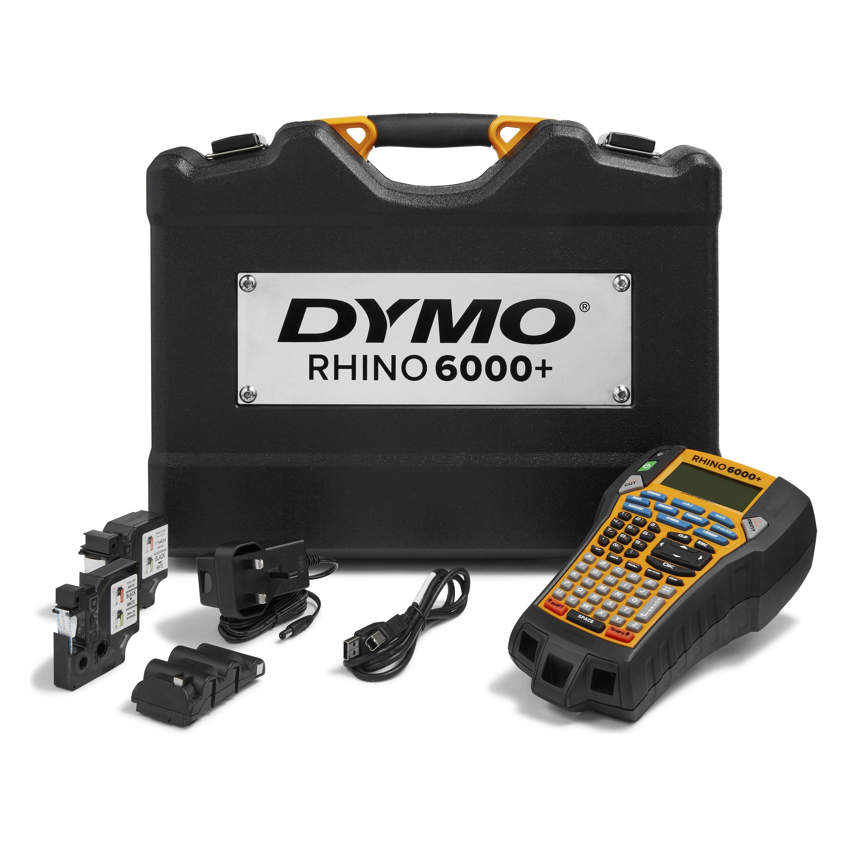 Dymo Rhino 6000+ im stabilen Hartschalenkoffer ABC UK (2122967)