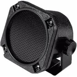 Monacor Spezial-LS fuer CB Funk Bereich, 300-8000Hz (1 Stk.), Einbaulautsprecher, Schwarz