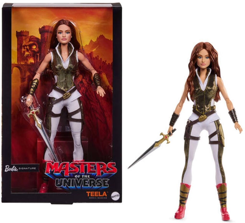 Barbie Muñeca Teela Masters of the Universe Mattel.