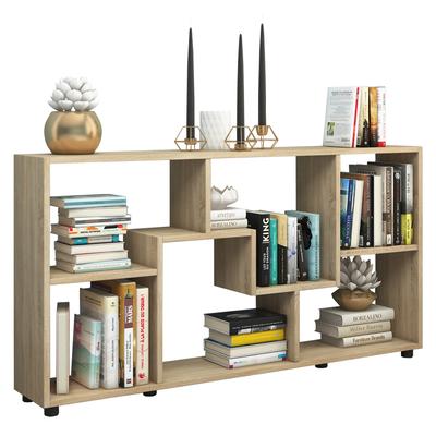 Kommode VCM "Holz Sideboard Regal Raumteiler Kommode Pintal", braun (sonoma, eiche (sägerau)), B:62cm T:20cm, Sideboards, Kommode
