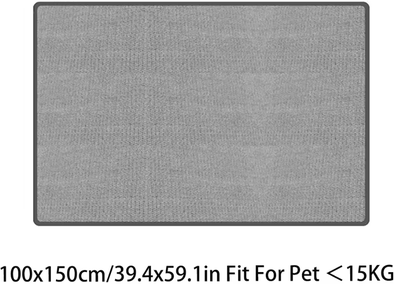 Inspire Curations ScratchGuard Cat Scratching Mat Large Non Slip Furniture Protector & Lounge Mat grey l