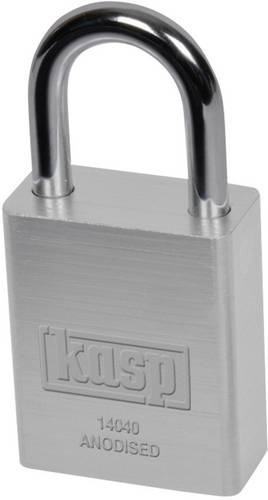 KASP K14040SILD Vorhängeschloss 38mm verschieden schließend Silber