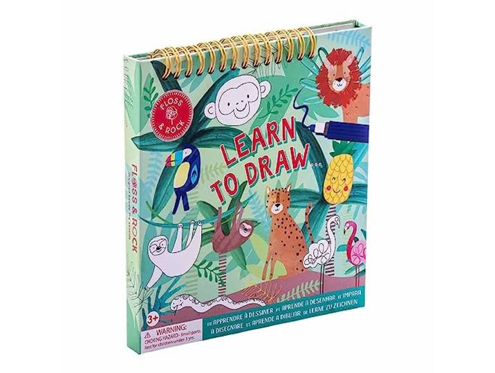Floss & Rock Jungle leren tekenen boek