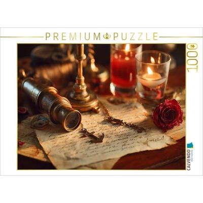 CALVENDO Puzzle Liebe verglüht, doch ihre Tinte bleibt im Salz erhalten | 1000 Teile Lege-Größe 64x48cm Foto-Puzzle für glückliche Stunden