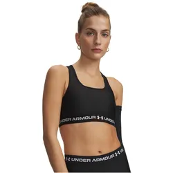 UNDER ARMOUR Armour Mid Crossback Sport-BH Damen 011 - ultimate black/white XXL