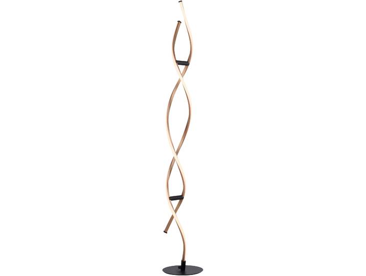 PAUL NEUHAUS Stehlampe POLINA , schwarz, 1, Ø 20cm, 1 Stk., Leuchten, LED, dimmbar über Schnurdimmer, Stehlampe