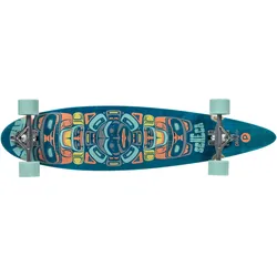 Longboard PLAYLIFE "Seneca", bunt, Skateboards, Kinder