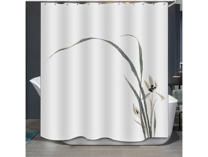 Duschvorhang 180 x 200 cm Blume