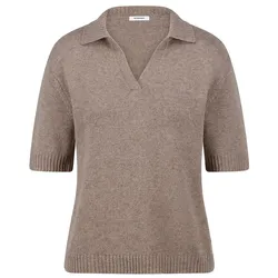 Pullover Polokragen Peter Hahn beige, 38