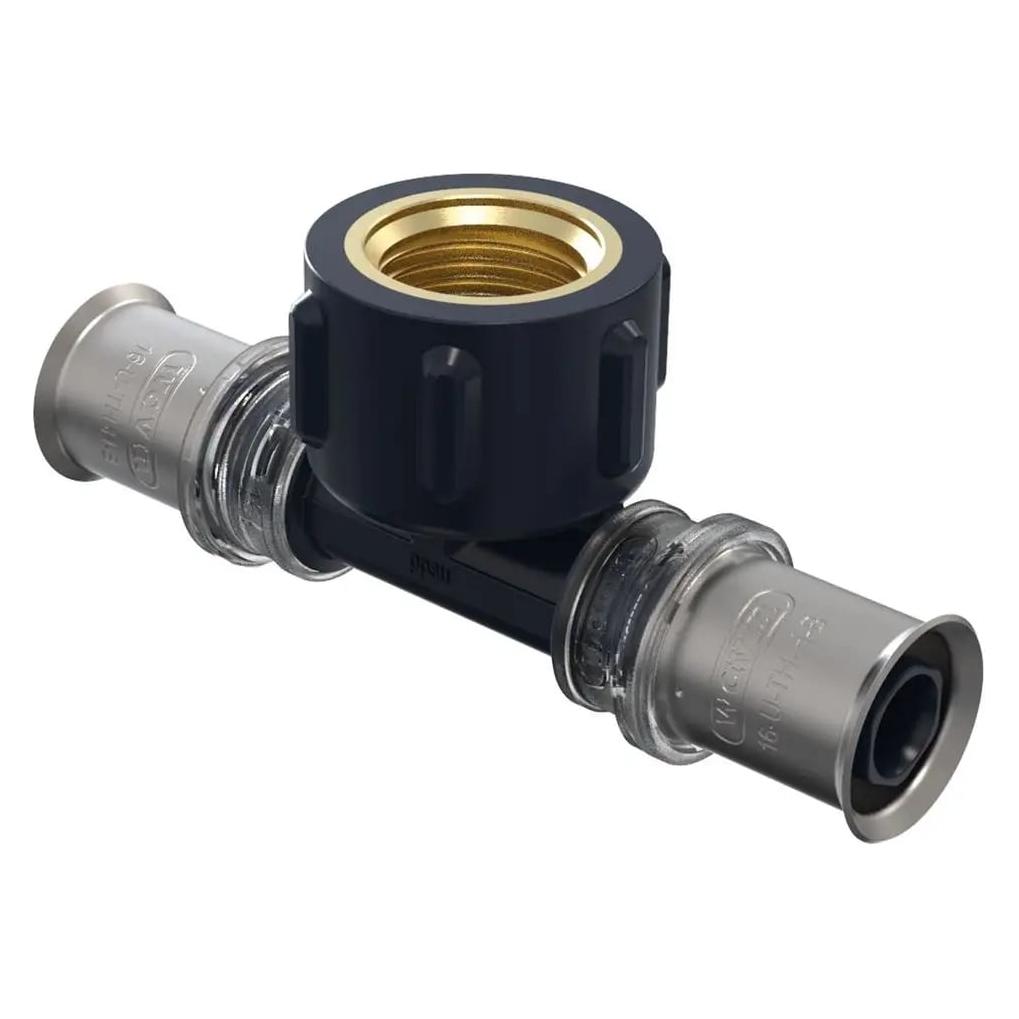 Wavin Tigris K5 Tee 25x1/2 "x25 med muffe (NOR-+3079819)