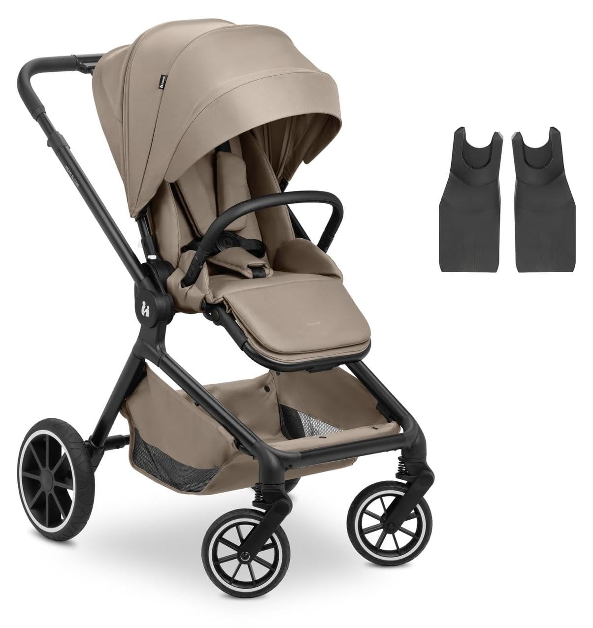 Hauck Move N Care Zonnescherm voor kinderreisbedjes, Moka