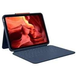 Logitech Tastatur-Case »Rugged Combo 4« Classic Blue grün, 25.6x2x19.5 cm