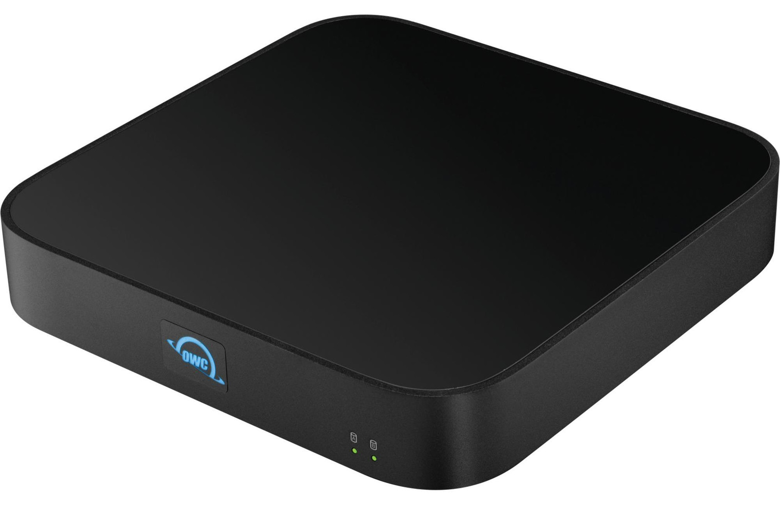 OWC miniStack STX Thunderbolt 4 stapelbare opslagbehuizing met Thunderbolt-hub, zwart