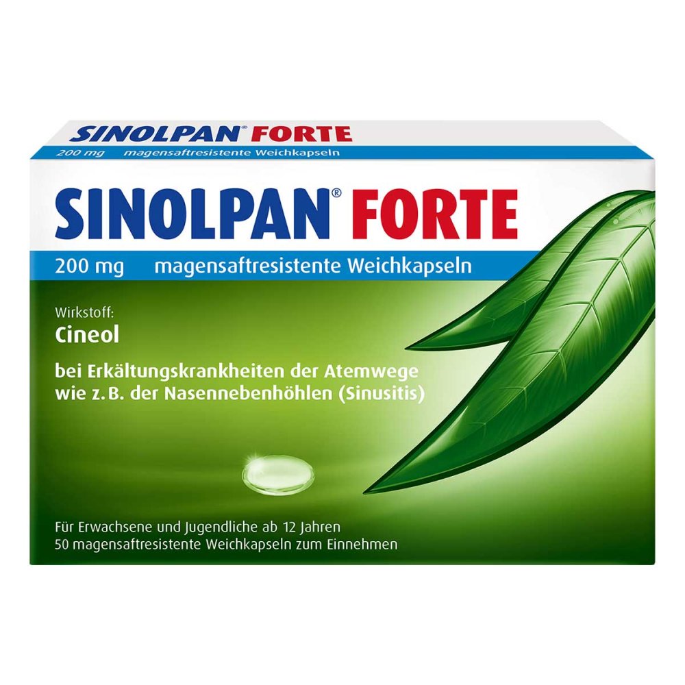 Engelhard Arzneimittel GmbH & Co.KG Sinolpan forte 200 mg magensaftresistent Weichkapseln 13816950