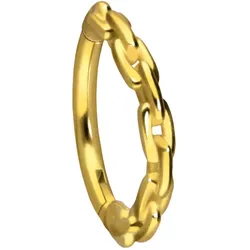 Chirurgenstahl Segmentring Clicker KETTEN-DESIGN