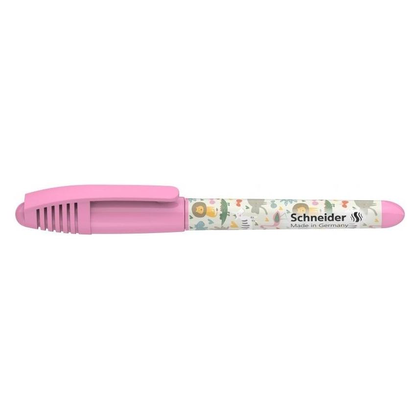 Schneider Zippi Funny Safari M Füllfederhalter Rosa (1x) (47816543)