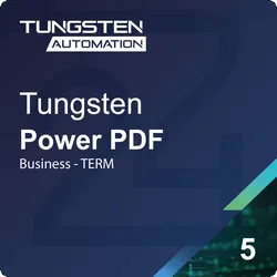 Tungsten Power PDF 5 Business TERM