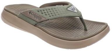 Columbia Boatside Flip Lea - Mens 14 Green Sandal Medium