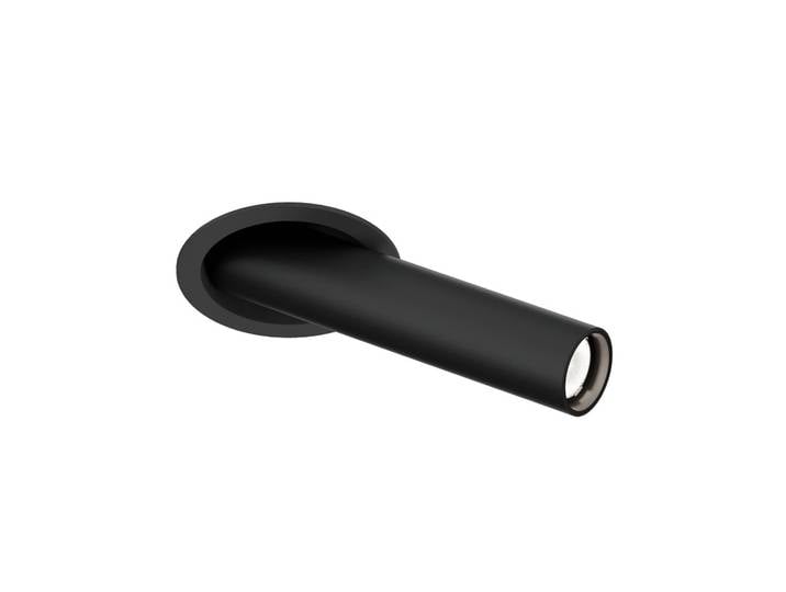Wever & Ducré Lighting WEVER DUCRÉ LED-Einbaustrahler Match Sneak schwarz 2.700 K, schwarz, für Wohn- / Esszimmer, Aluminium, Modern