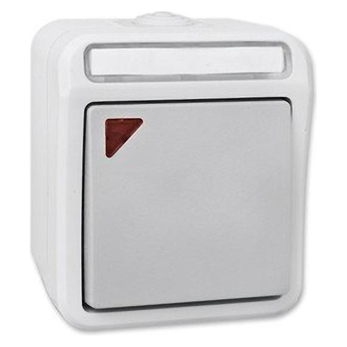 Peranova Wechselschalter Pera Hell-Grau (102450)