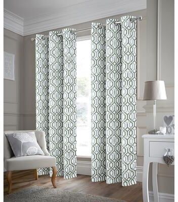 RT Designer Collection "Rory Links Privacy Window Curtain Panel 84"" or 90"""