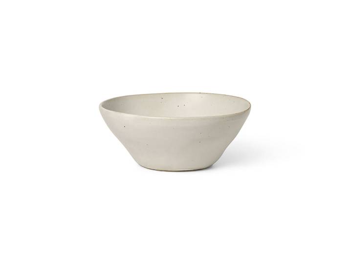 Ferm Living - Bol Flow - Blanc - Porcelaine émaillée