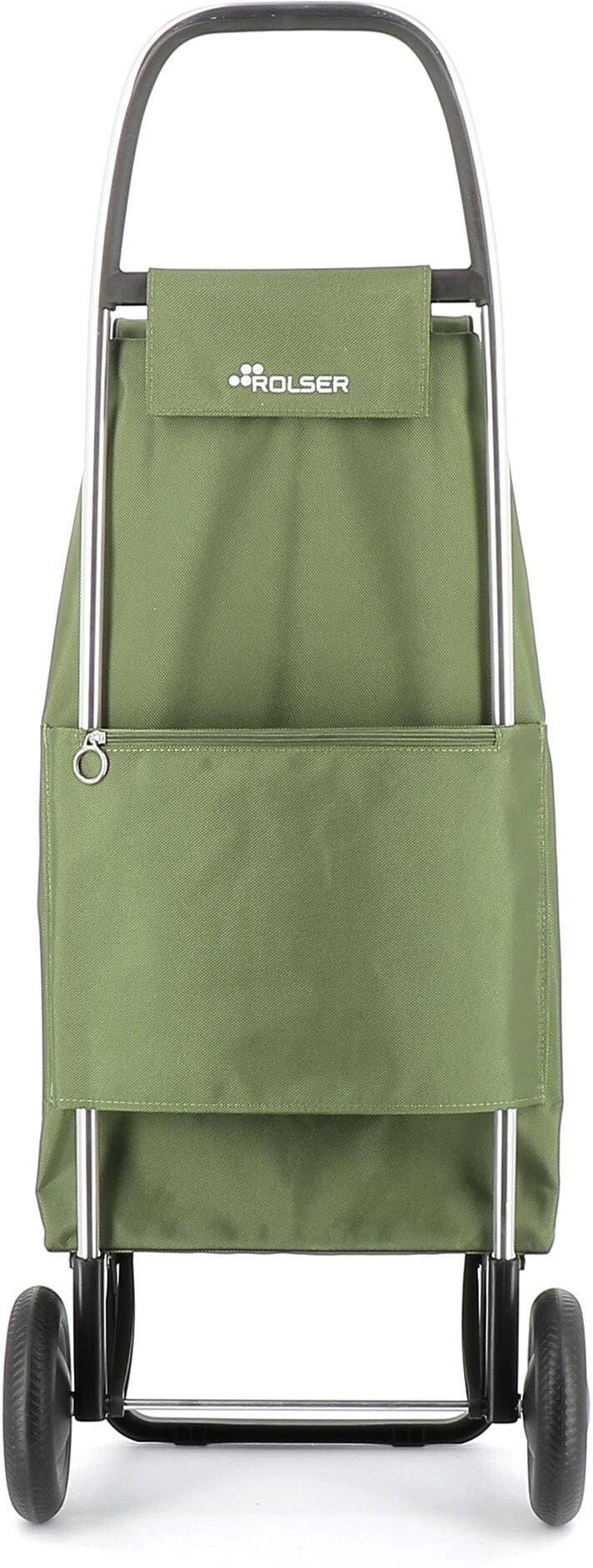 Einkaufstrolley ROLSER "IMAX MF 2", Damen, grün (khaki), Aluminium, Polyester, Einkaufskörbe Einkaufstrolley khaki Einheitsgröße