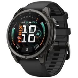 GARMIN Fenix 9 | GPS Multisport Smartwatch | 47 mm | Schwarz / Carbong