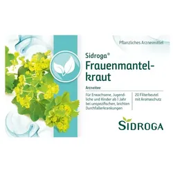 SIDROGA Frauenmantelkraut Tee Filterbeutel 20X1.0 g