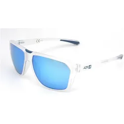 AZR, Herren, Sportbrille, Poker (Blau, crystal matte, EISKLAR), Transparent, Blau