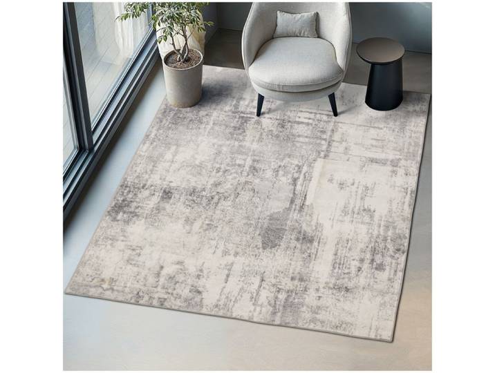 TAPIS - TECTAKE - Tapis design vintage NADIRA à poils courts motif abstrait délavé entretien facile - 200x274cm