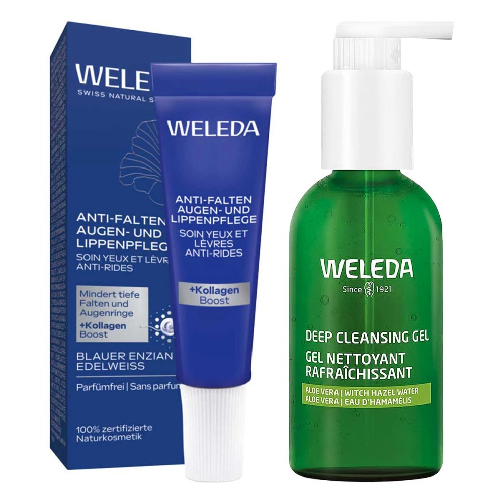 Augen- & Lippenpflege Blauer Enzian & Cleansing Gel 08108632