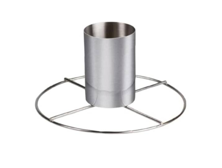 Alpina Rôtissoire à Poulet en Acier Inoxydable - Convient pour Barbecue et Plaque de Cuisson - avec récipient à Marinade - Préparez du Poulet Entier - Passe au Lave-Vaisselle