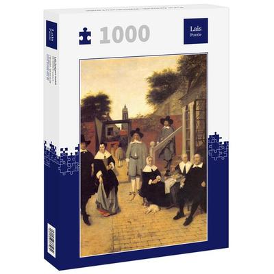 Lais Puzzle Pieter de Hooch - Holländische Familie 1000 Teile