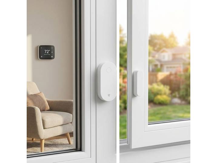 Tür- und Fenster Sensor mit Smart Home