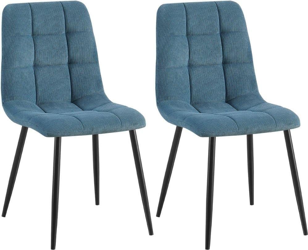 BellaFurn Set van 2 moderne eetkamerstoelen