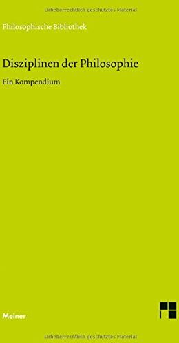 Brandt, Horst D. - Disziplinen der Philosophie: Ein Kompendium - Preis vom 11.10.2026 15:43:13 h