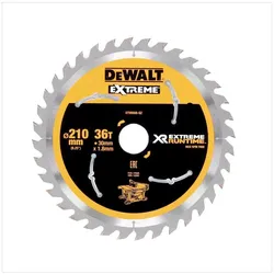 DeWalt, Sägeblatt, Xtreme Runtime 210mm x 30mm 36T CSB