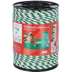 AKO, Gartenzaun, Weidezaunseil Premium Line, 200 m, 6,5 mm