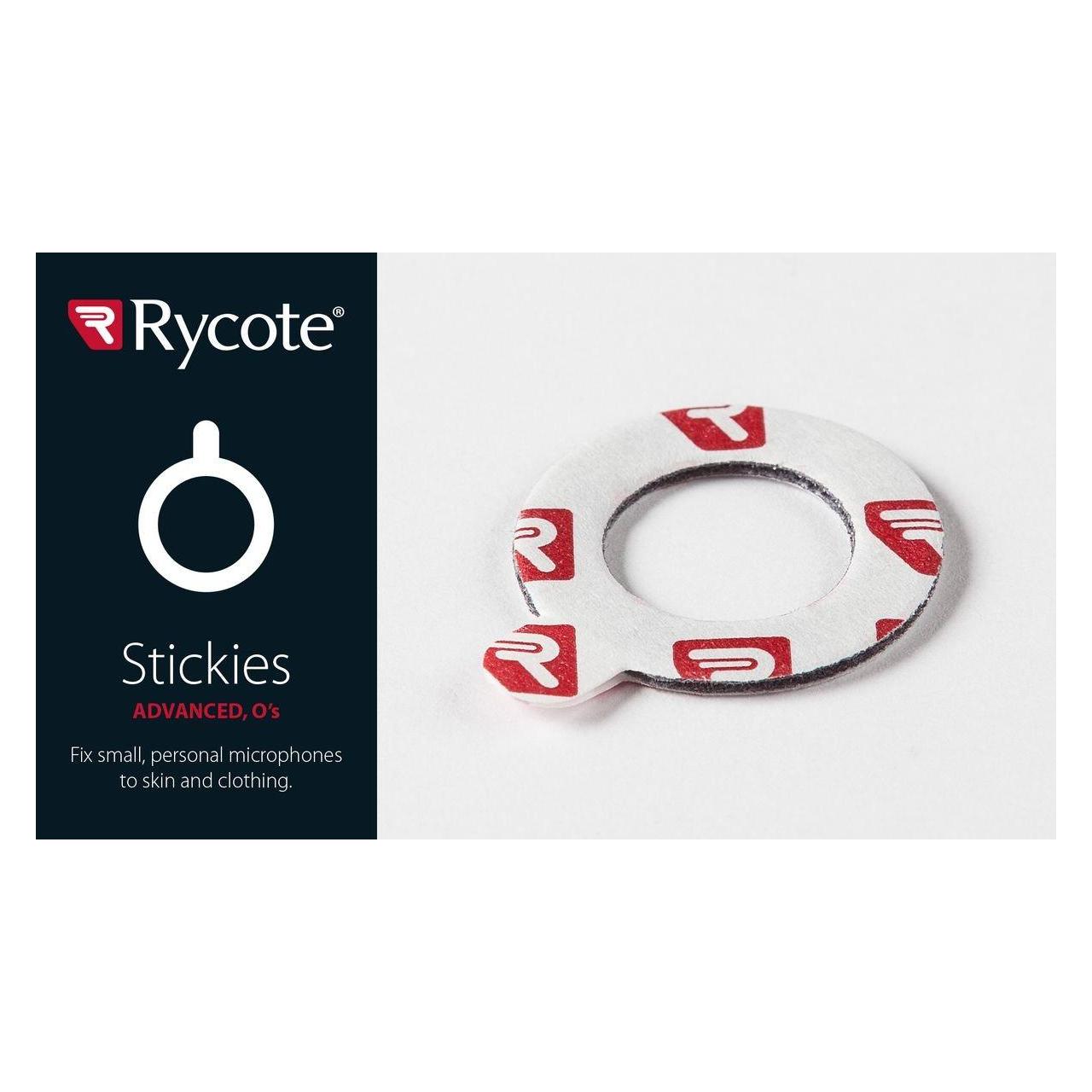 Rycote 100x Stickies Adv, 23mm O's (100er Pack) (066328)