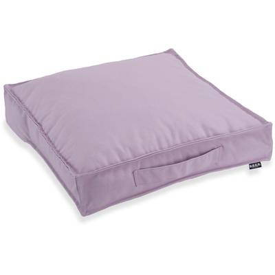 Sitzkissen H.O.C.K. "Classic Uni", lila (helllila, unifarben), B:50cm H:10cm L:50cm, Polyacryl (dralon), Dekokissen_Sitzkissen_Kissenhüllen, Sitzkissen, 50/50 cm