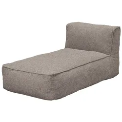 1-Sitzer Chaiselongue Element Grow Blomus earth bouclé grau, Designer Kaschkasch, 75x68x145 cm