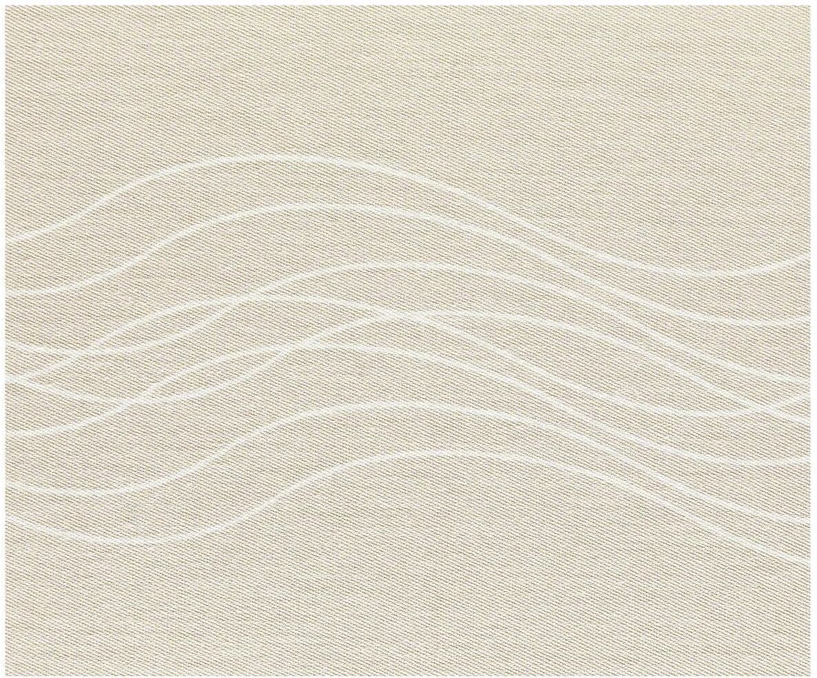 Bügelbrettbezug MIELE "Waves", beige (beige, weiß), B:83cm, Baumwolle, Bügelbrettbezüge, Bügelbrettbezug beige, weiß B/T: 83cm