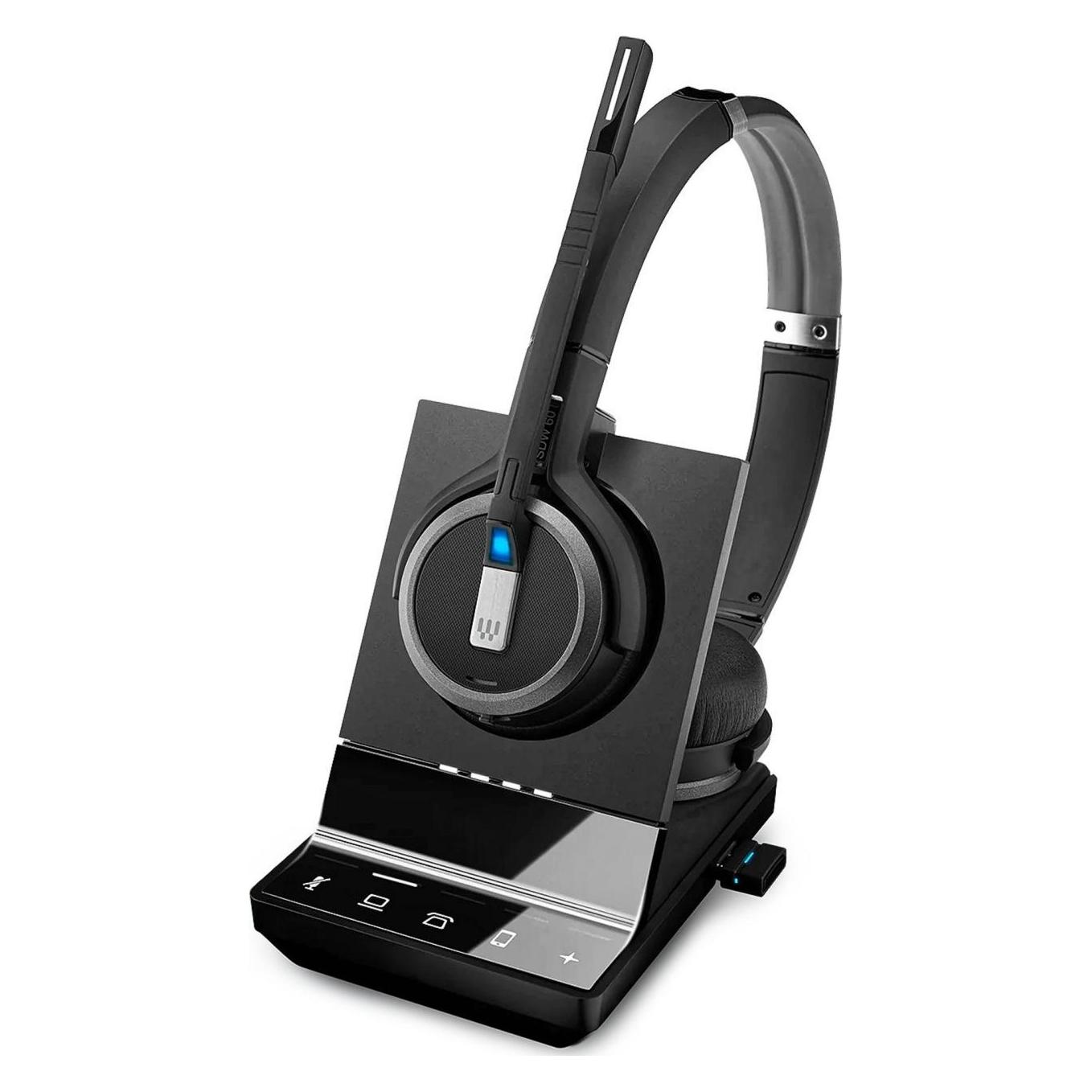 EPOS IMPACT SDW 5066T EU/UK/AUS Wireless DECT Headset UC ready with base station for phone mobile an (Kabellos, USB-A, Microsoft Teams) (1001039)