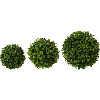 Kunstpflanze CREATIV GREEN "Buchsbaumkugel", grün, H:18cm, Obermaterial: 100% Polyethylen, Kunstpflanzen, Kunstpflanze