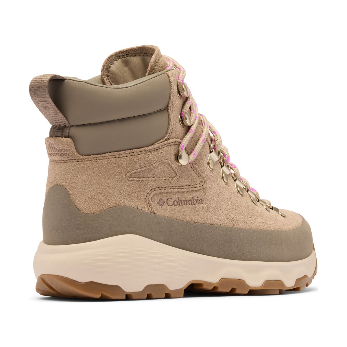 Columbia Women's Newton Alpine PT Waterproof Boot oxford tan, foxglove (212) 9 212885-2128851-212-9