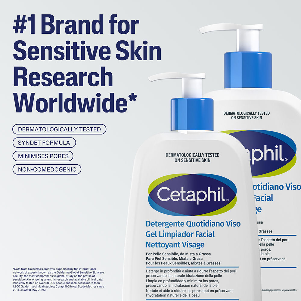 Cetaphil gel limpiador facial 236 ml