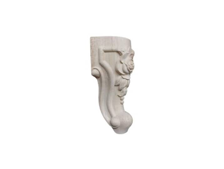 MKYYIOED Möbelfüße Holz 2/4 Stück Holzmöbelbeine For Sofa, Couch, Stuhl, Couchtisch, Schrankfüße(A 15cmX6.5cmx5.5cm)
