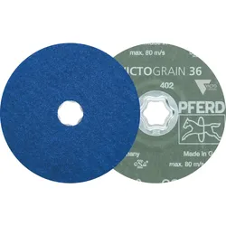 PFERD TOOLS COMBICLICK Fiberscheibe VICTOGRAIN-COOL36 - 64112536